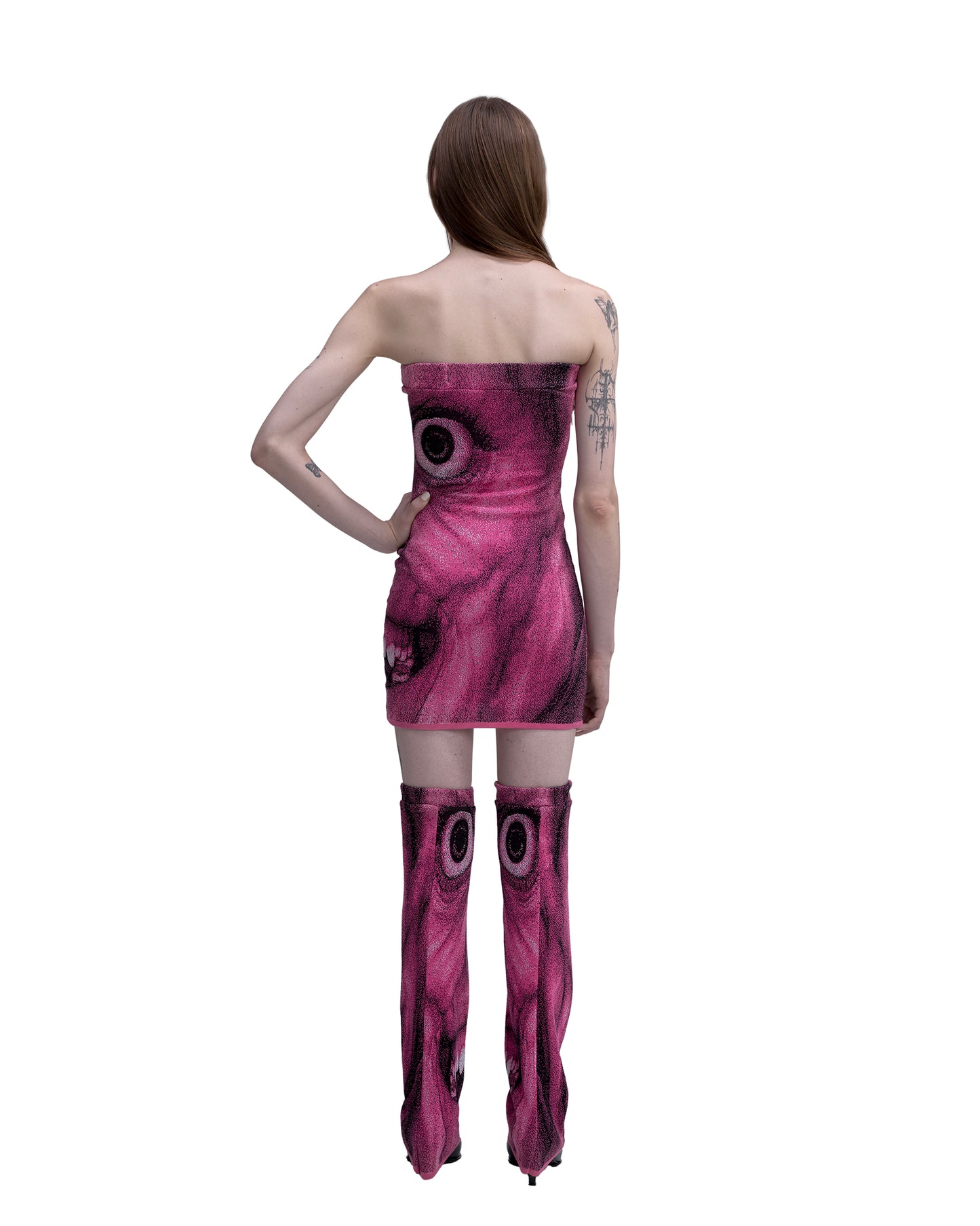GHOUL fine knit tube dress