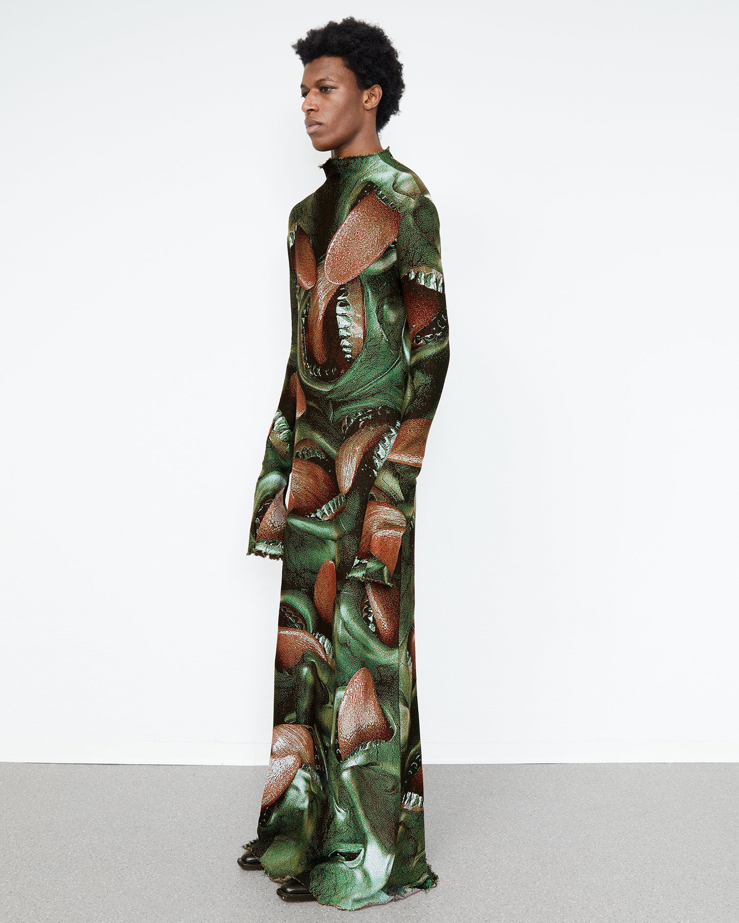 immersist fine knit gown