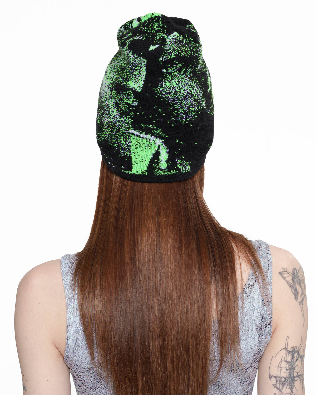 CANINE beanie NEON GREEN