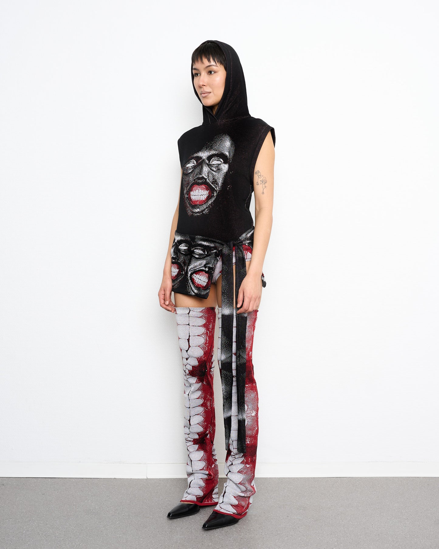 TEETH fine knit legwarmers