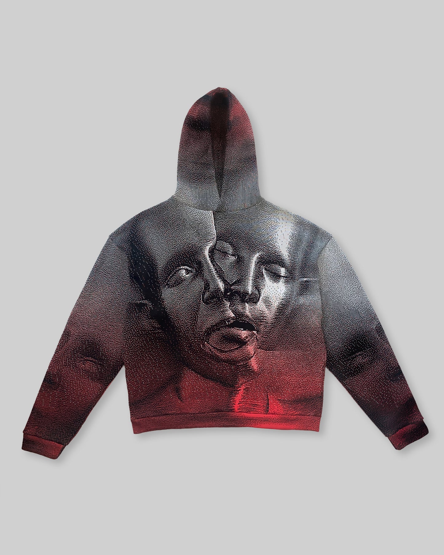 interface knit hoodie