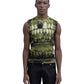 DENTES fine knit vest GREEN