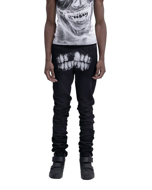 DENTES stacked joggers