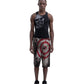 CROSSHAIR fine knit shorts