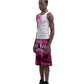 DENTES heavy knit shorts PINK