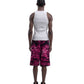 DENTES heavy knit shorts PINK