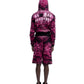 DENTES heavy knit hoodie PINK