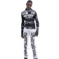 DENTES fine knit distressed turtleneck