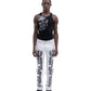 DENTES bondage denim WHITE