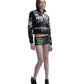 CROSSHAIR latex mini skirt