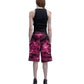 DENTES heavy knit shorts PINK