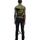 DENTES fine knit vest GREEN