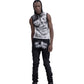 DENTES stacked joggers