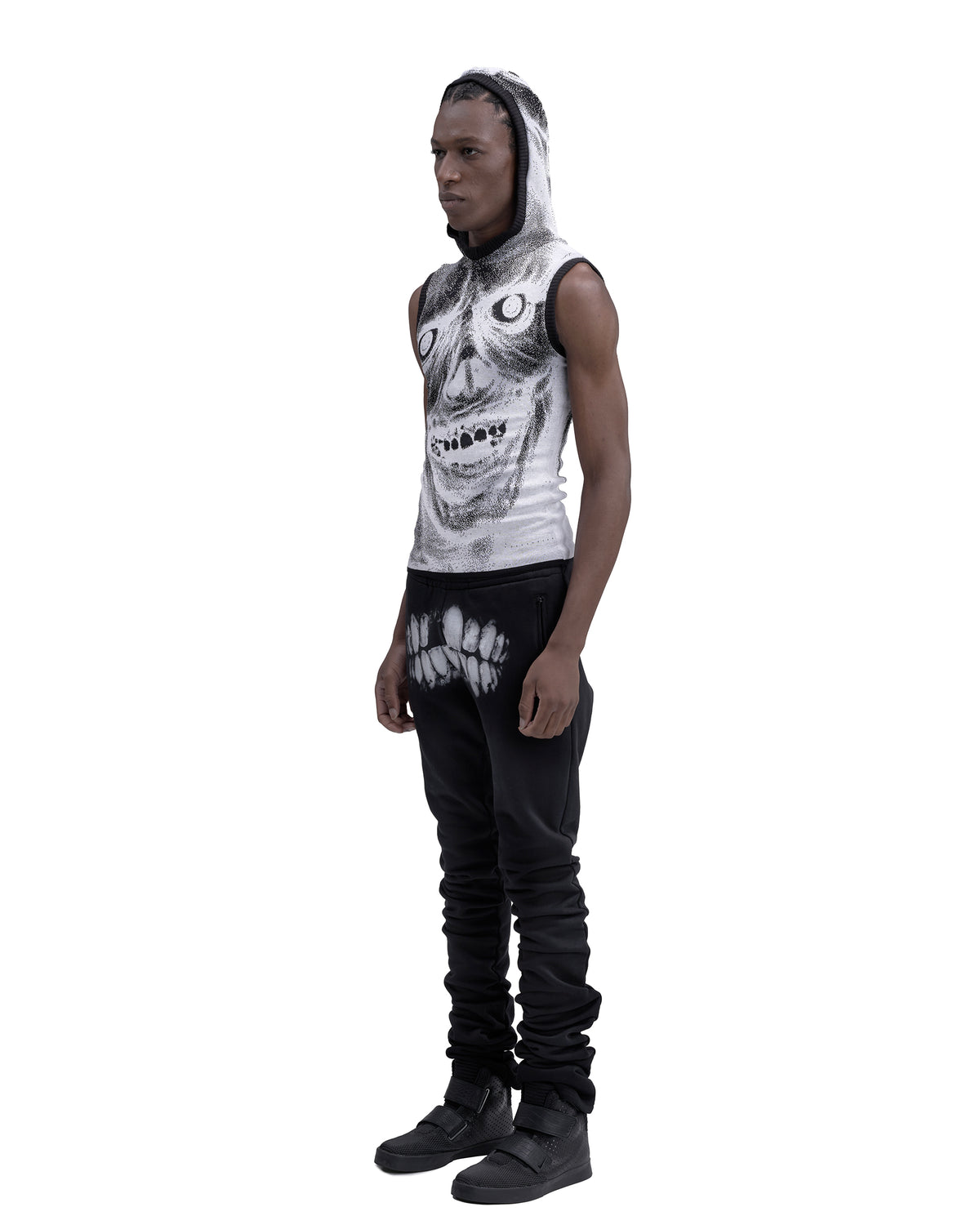 DENTES stacked joggers