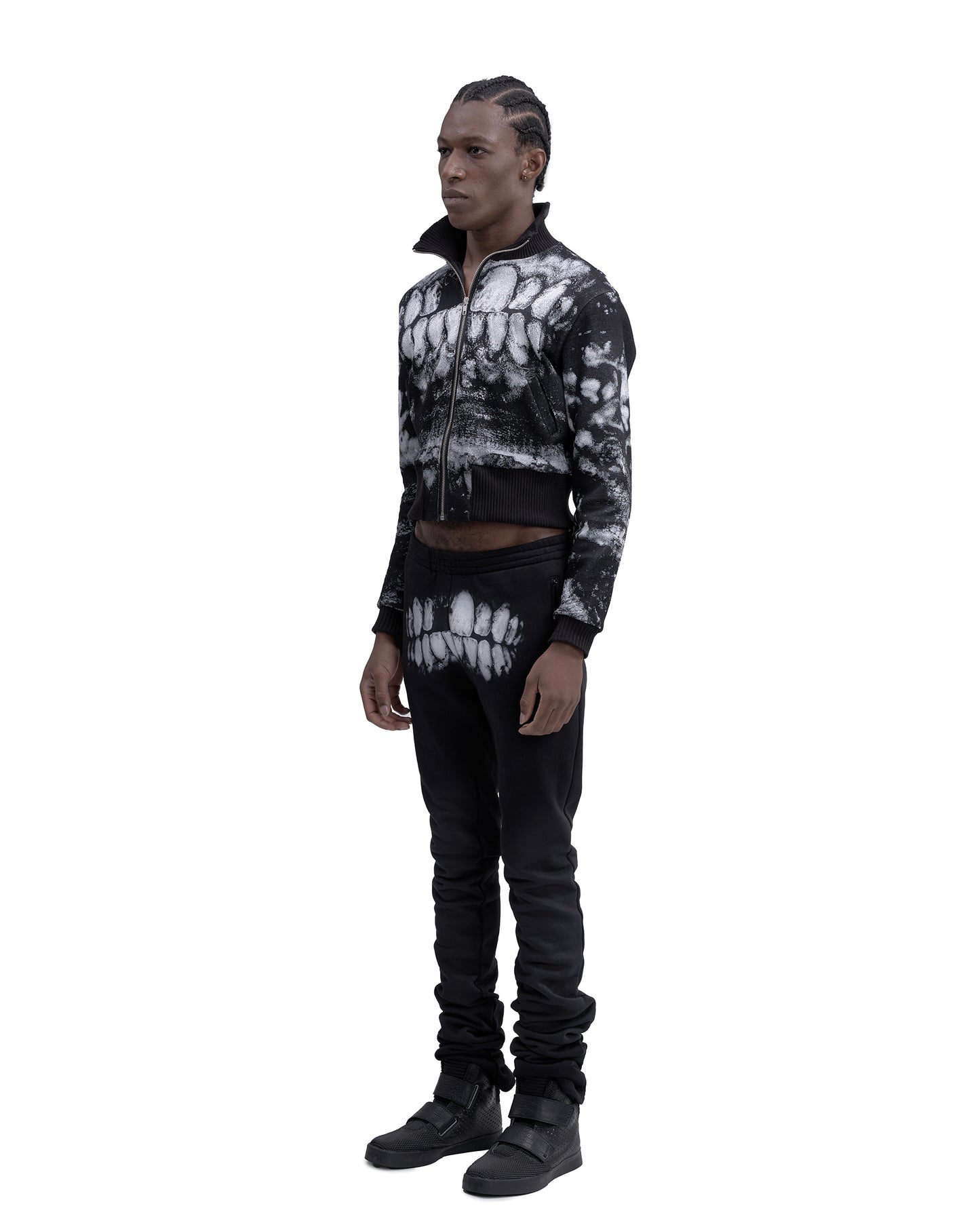 DENTES fine knit bomber