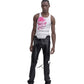 CYBORG latex bondage pants BLACK