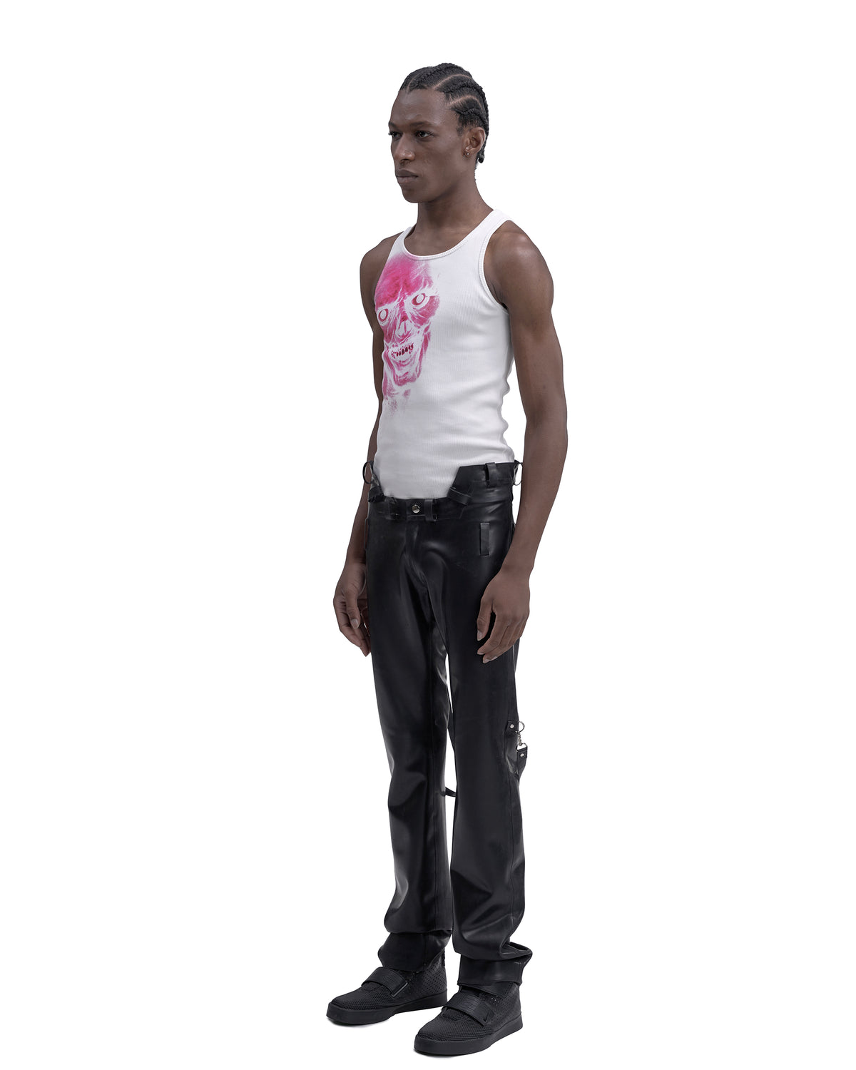 CYBORG latex bondage pants BLACK
