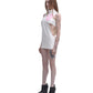 CROSSHAIR latex tank/dress WHITE