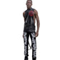 CROSSHAIR latex tank/dress BLACK