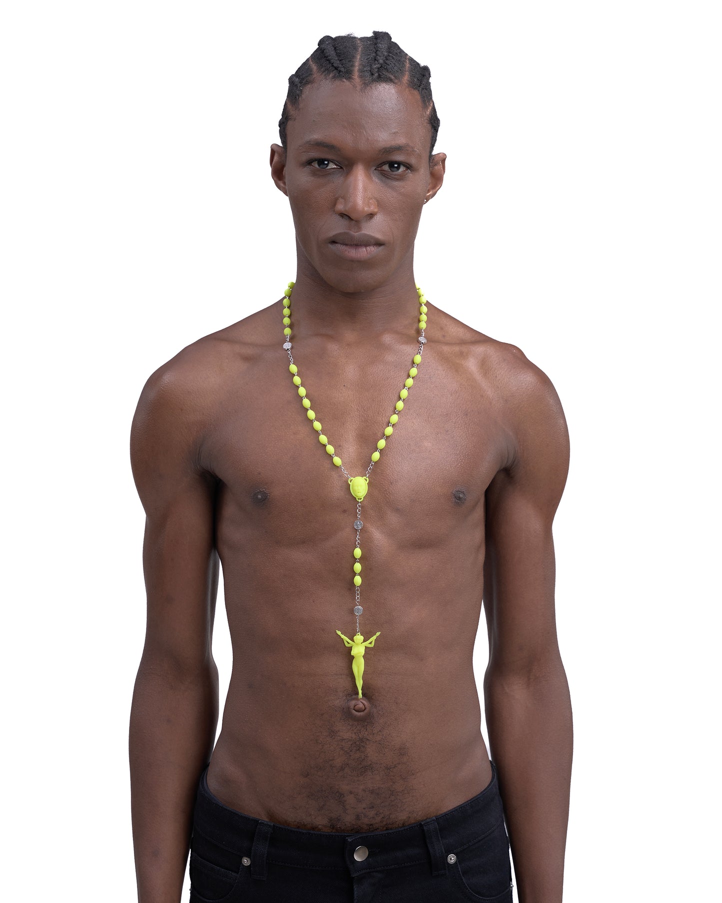 TRINITY rosary NEON LIME