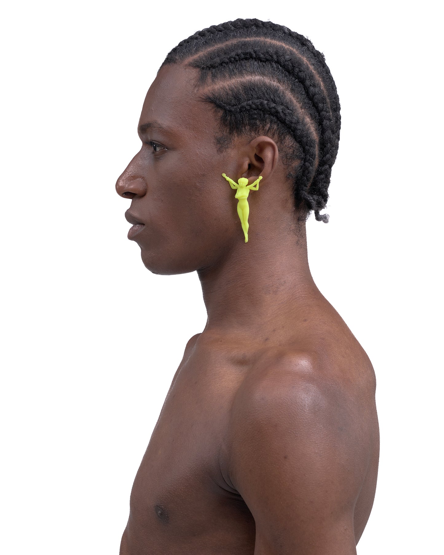TRINITY earring NEON LIME