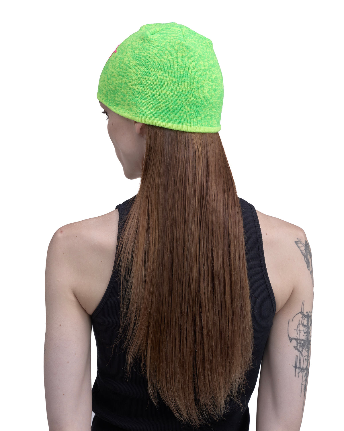 CROSSHAIR knit beanie NEON