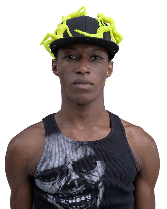 DANCER snapback NEON LIME