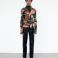 immersist distressed fine knit turtleneck