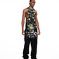 CANINE fine knit tank/dress GREEN
