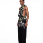 CANINE fine knit tank/dress GREEN
