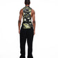 CANINE fine knit tank/dress GREEN