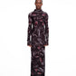 CANINE fine knit distressed gown