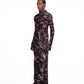 CANINE fine knit distressed gown