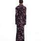 CANINE fine knit distressed gown