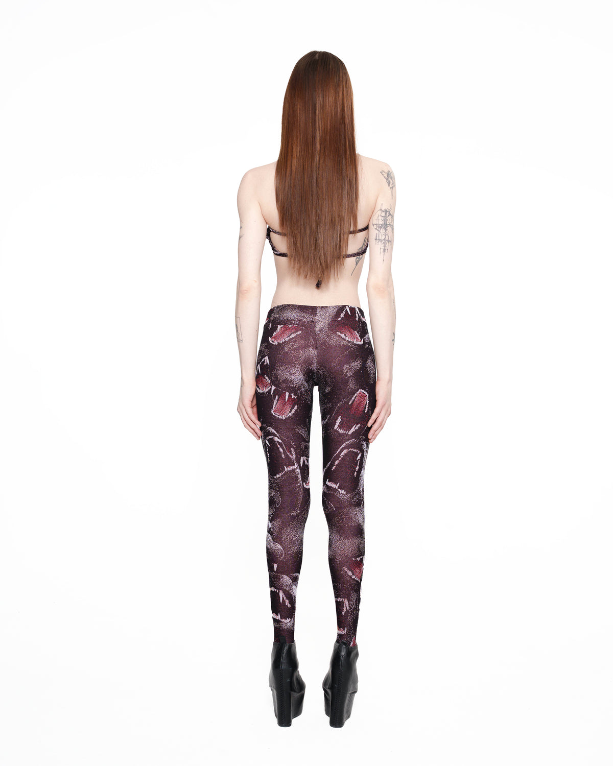 CANINE fine knit leggings
