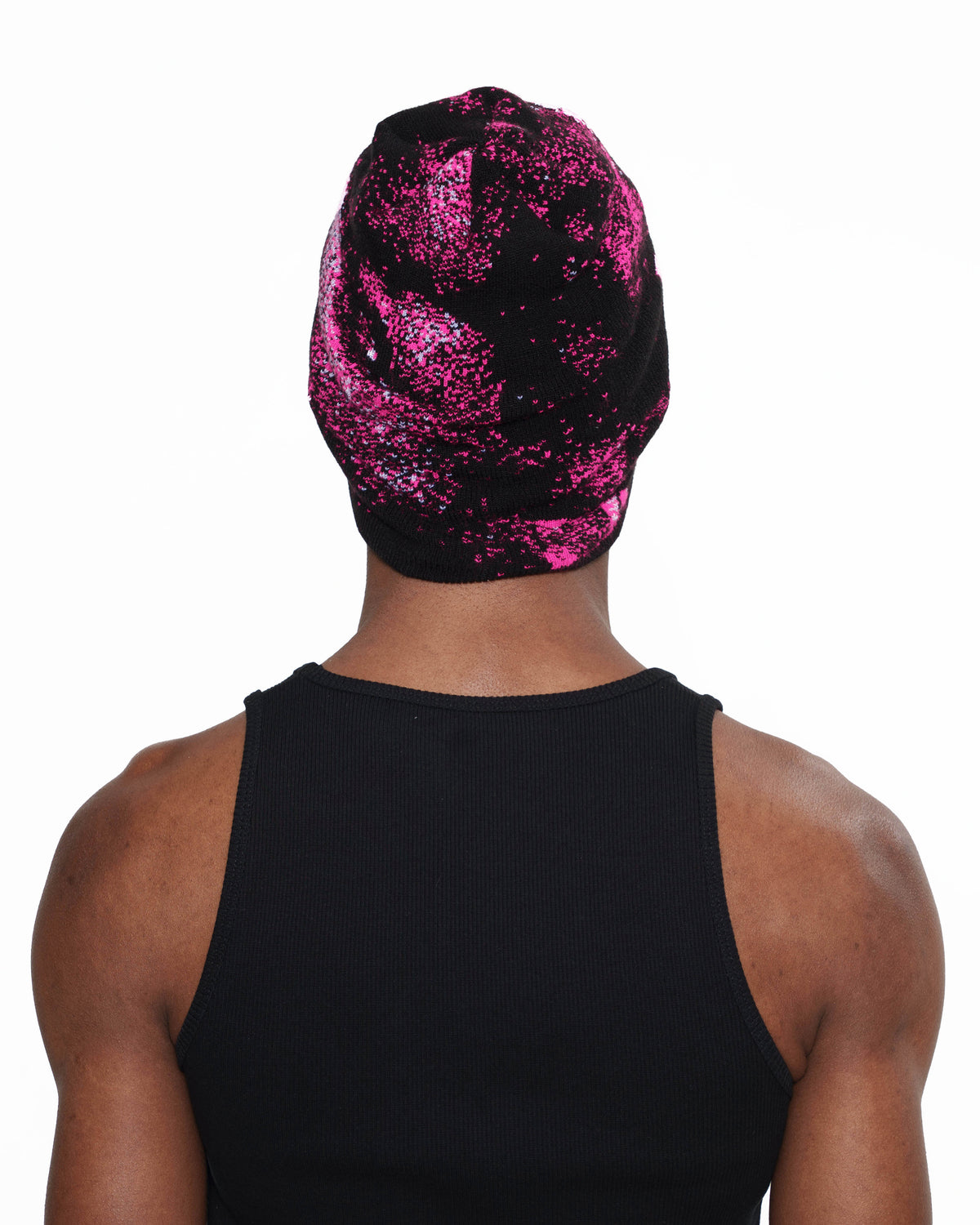 CANINE beanie NEON PINK