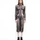 BRASS fine knit dress
