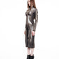 BRASS fine knit dress