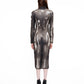 BRASS fine knit dress