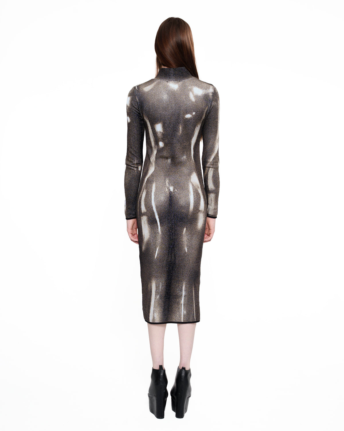 BRASS fine knit dress