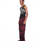 CANINE heavy knit joggers RED