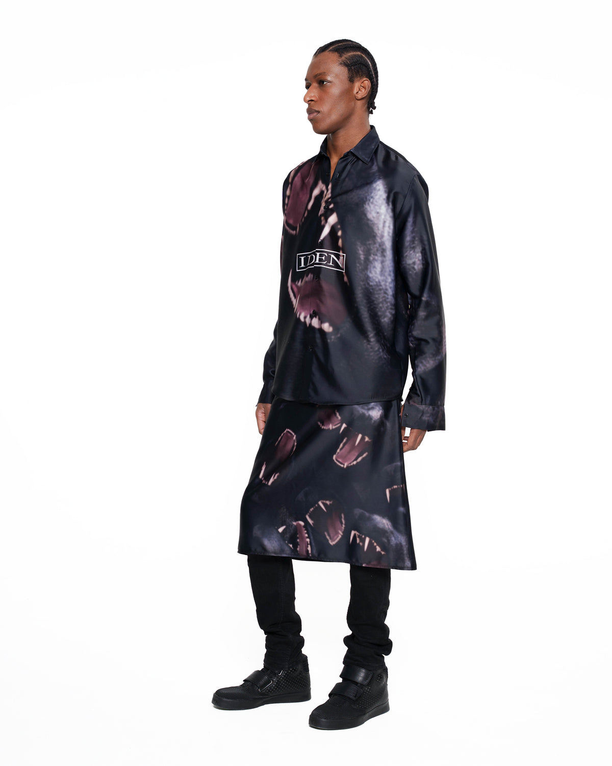 CANINE faux silk shirt