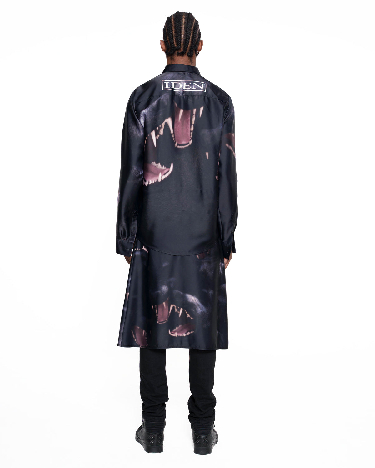 CANINE faux silk shirt