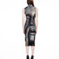 COVET fine knit dress PATINA