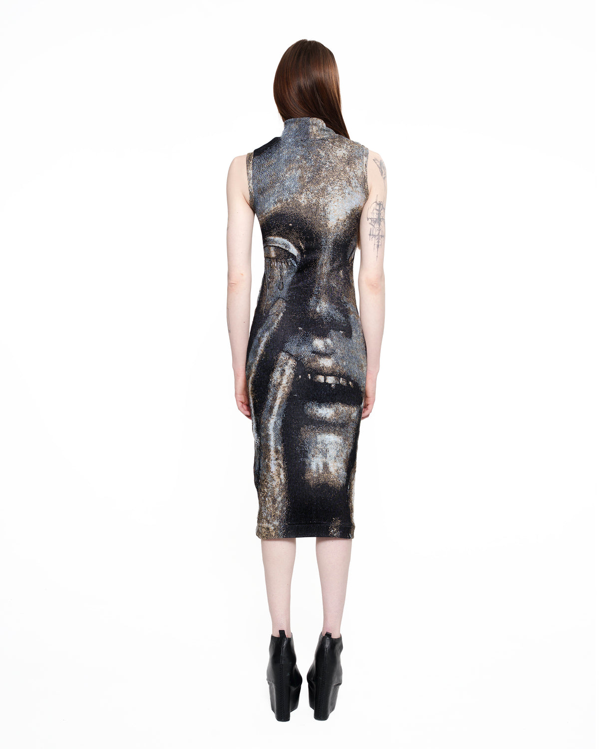 COVET fine knit dress PATINA