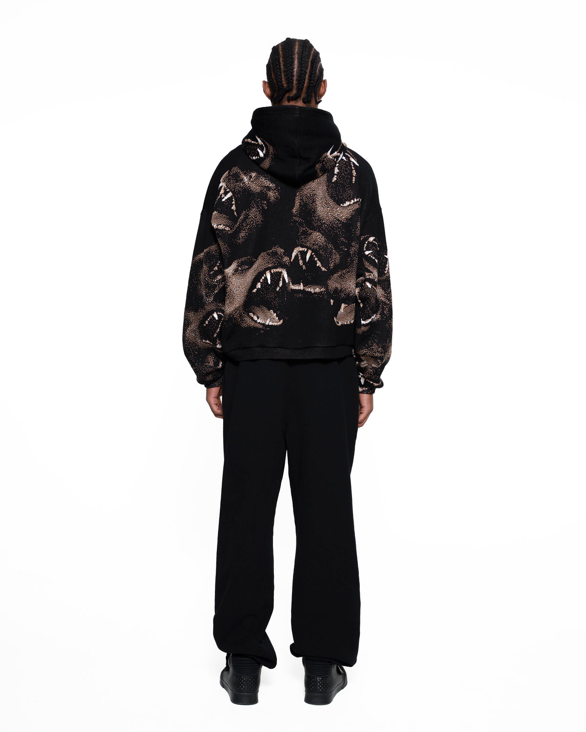 CEBERUS heavy knit hoodie