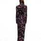 CANINE fine knit distressed gown