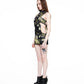CANINE fine knit tank/dress GREEN