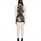 CANINE fine knit tank/dress GREEN