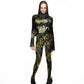CANINE fine knit distressed turtleneck GREEN